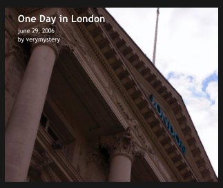 One Day in London book cover