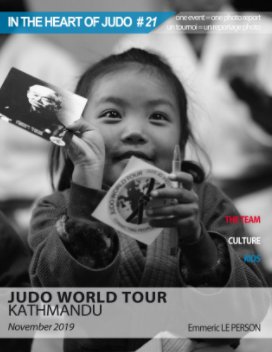 In the heart of judo #21 KATHMANDU 2019 book cover