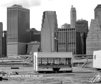 ... a september in NEW YORK 2008 book cover